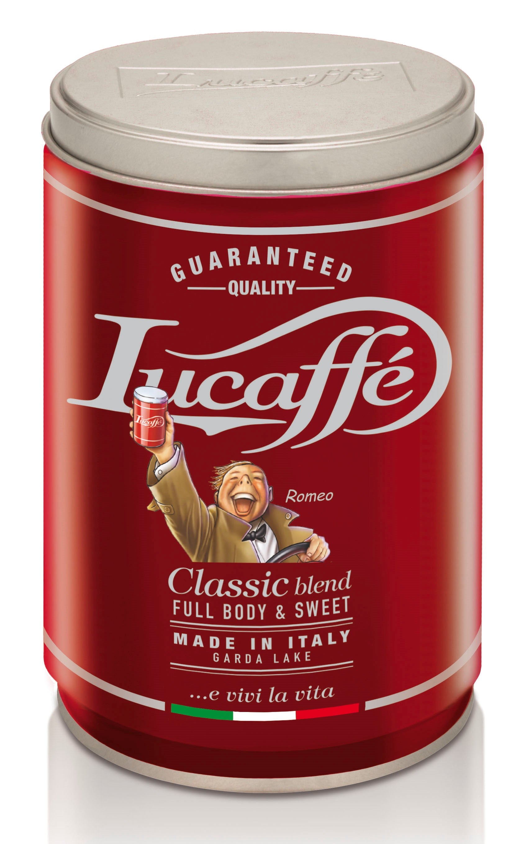 Lucaffe CLASSIC Bohnen Kaffee 250g Dose Lucaffe CLASSIC Bohnen Kaffee 250g Dose
